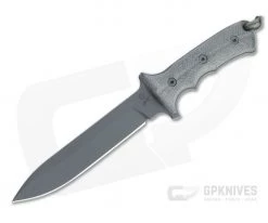 Chris Reeve Large Green Beret 7" Black CPM-4V Black Micarta Fixed Blade