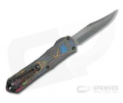 Heretic Knives Manticore-E Bowie DLC Elmax Awesome 80s Carbon Fiber EDC OTF Automatic H026B-6A-CF80S