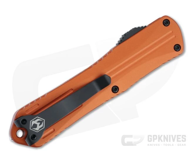 Heretic Knives Manticore-E Recurve Black Elmax Orange Fluted OTF Automatic H029-4A-ORG 2 Heretic Knives Manticore-E Recurve Black Elmax Orange Fluted OTF Automatic H029-4A-ORG - Image 2