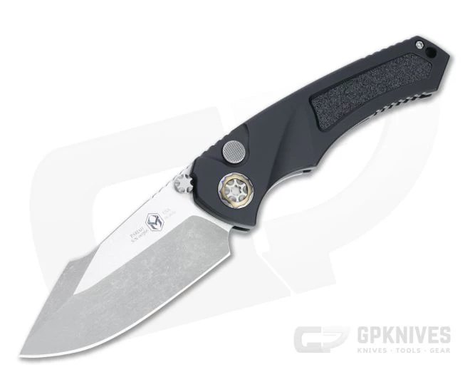 Heretic Knives Pariah Battleworn Elmax Dual Action Liner Lock Automatic H048-5A 1 Heretic Knives Pariah Battleworn Elmax Dual Action Liner Lock Automatic H048-5A
