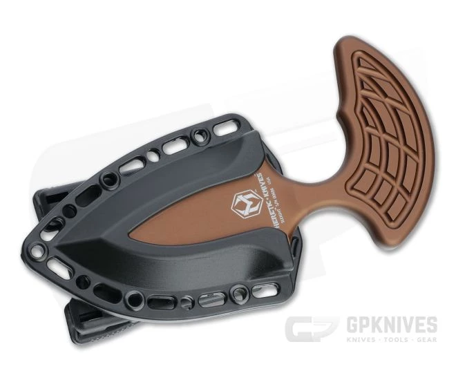 Heretic Knives Sleight Modular Push Dagger Black DLC 20CV Bronze Fixed Blade H050-6A-BRZ 2 Heretic Knives Sleight Modular Push Dagger Black DLC 20CV Bronze Fixed Blade H050-6A-BRZ - Image 2