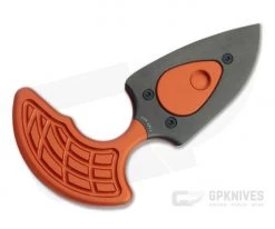 Heretic Knives Sleight Modular Push Dagger Black DLC 20CV Orange Fixed Blade H050-6A-ORG -Default Template 4 h050 6a org 3