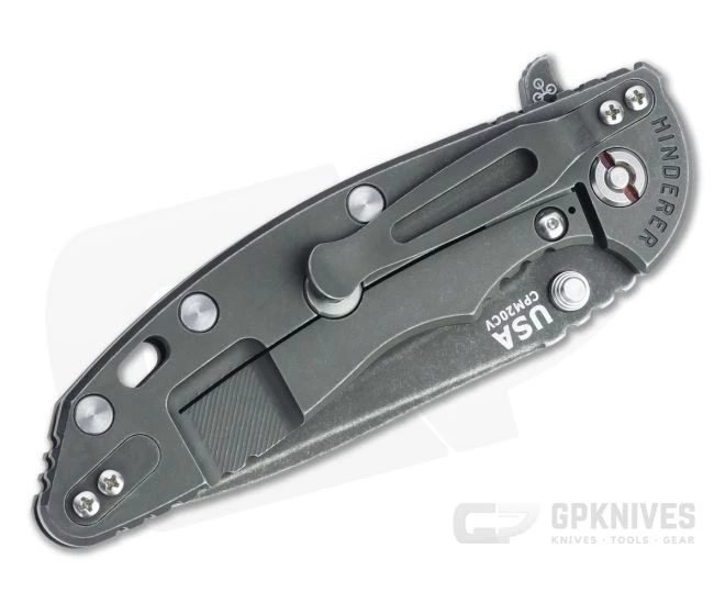 Hinderer XM-18 3.5" Spear Point 20CV Coyote G10 Battle Black DLC Tri-Way Flipper 1274 2 Hinderer XM-18 3.5" Spear Point 20CV Coyote G10 Battle Black DLC Tri-Way Flipper 1274 - Image 2