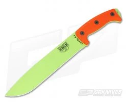 ESEE Junglas ESEE Logo Machete Venom Green Orange G10