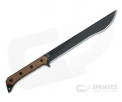 TOPS Knives CUMA Kage Tan and Black Canvas Micarta Short Sword KAGE-01 -Default Template 4 kage 01 3