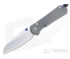 Chris Reeve Large Sebenza 31 Insingo Stonewashed Magnacut Titanium Folder