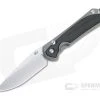 Chris Reeve Large Sebenza 31 Stonewashed S45VN Bog Oak Inlay Silver Hardware Folding Knife 012
