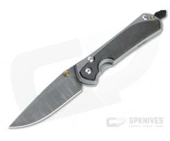 Chris Reeve Large Sebenza 31 Ladder Damascus Bog Oak Inlay Folder 002