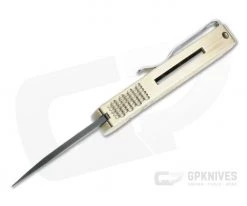 Protech Runt 5 Damascus Wharncliffe Blade 2022 LTD #45 Textured Bronze Aluminum Automatic R5111-D-03 5 Protech Runt 5 Damascus Wharncliffe Blade 2022 LTD #45 Textured Bronze Aluminum Automatic R5111-D-03 -Default Template 4 r5111 d 03 3