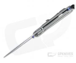 Chris Reeve Small Sebenza 31 Stonewashed S45VN Blue Lug Bog Oak Inlay Folder 010 -Default Template 4 s31 1100 010 3