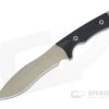 Spartan Ronin Shinto FDE S45VN Black Canvas Micarta Kydex Sheath Fixed Blade 47DEBKKYTN