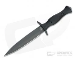 Spartan Harsey Dagger Black S45VN Black Micarta Kydex Sheath Fixed Blade 49BKBKKYBK