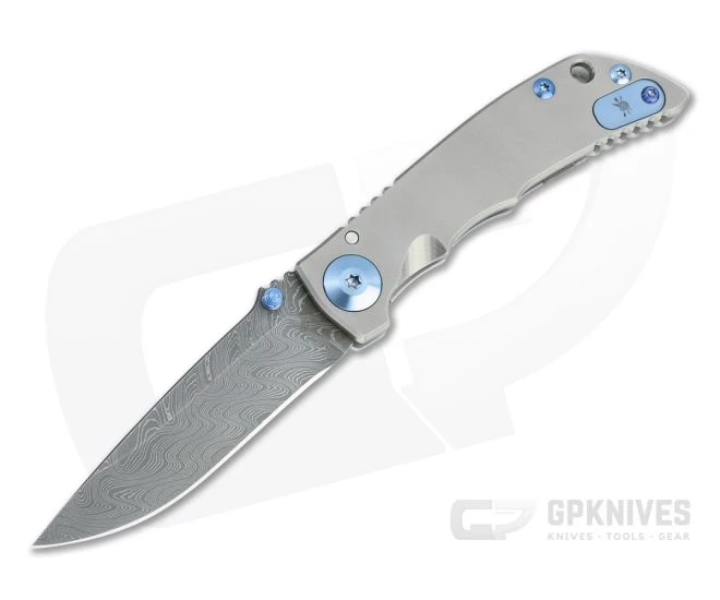 Spartan Blades Harsey Folder 3.25 Nichols Damascus Blue Hardware Titanium Folder 02 1 Spartan Blades Harsey Folder 3.25 Nichols Damascus Blue Hardware Titanium Folder 02