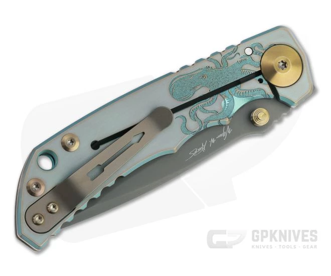 Spartan Harsey Folder Special Edition Green and Bronze Kraken Black PVD S45VN Folder 084 2 Spartan Harsey Folder Special Edition Green and Bronze Kraken Black PVD S45VN Folder 084 - Image 2