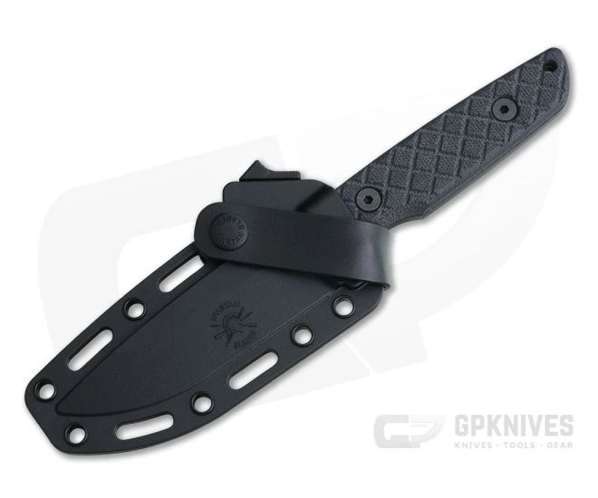 Spartan Blades Alala Black 1095 Black Micarta Silver Line Fixed Blade SBSL004BKBK 2 Spartan Blades Alala Black 1095 Black Micarta Silver Line Fixed Blade SBSL004BKBK - Image 2