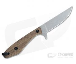 Smith & Sons Spur Stonewashed AEB-L Walnut Wood EDC Fixed Blade SM14AE2318 -Default Template 4 sm14ae2318 3
