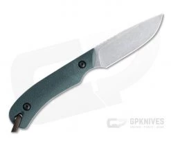 Smith & Sons Axiom V2 Stonewashed AEB-L Forest Green G10 EDC Fixed Blade -Default Template 4 sm18203 3
