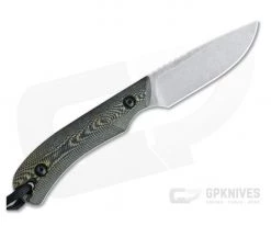 Smith & Sons Axiom V2 Stonewashed AEB-L Reptile Richlite EDC Fixed Blade -Default Template 4 sm18500 01 3