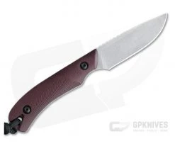 Smith & Sons Axiom V2 Stonewashed AEB-L Burgundy Richlite EDC Fixed Blade -Default Template 4 sm18505 3