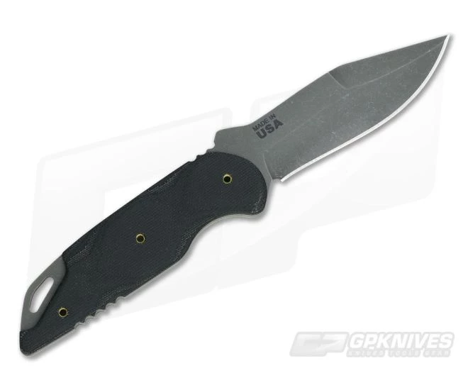 TOPS Knives Sneaky Pete Acid Rain 1095 Black Canvas Micarta 3 TOPS Knives Sneaky Pete Acid Rain 1095 Black Canvas Micarta - Image 3