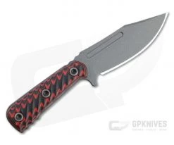 RMJ Tactical UCAP Tungsten Gray Magnacut Black Widow G10 Utility Fixed Blade -Default Template 4 ucap mc bw 3